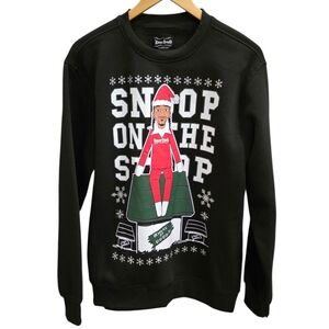 Snoop On The Stoop Sweatshirt Fleece Dogg Supply Unisex Medium NWT Ugly Sweater